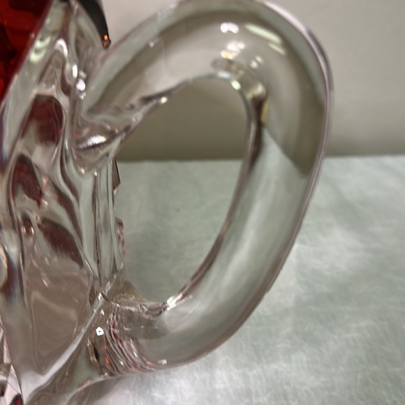 Vintage Block Pitcher/6 Glasses - Picture 4 of 10